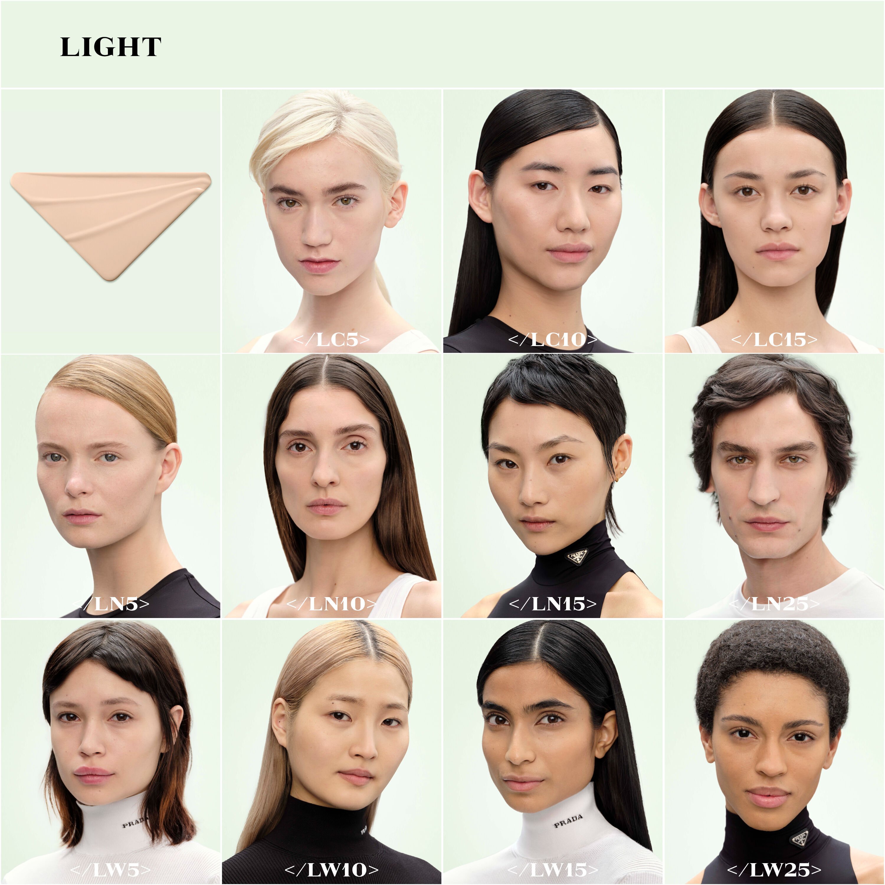 Prada Reveal Skin Optimazing Foundation LN10 Sunscreen SPF17
